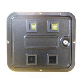 Data-East coin door 2 slots