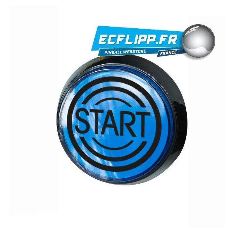 Bouton " Start " Data-East bleu
