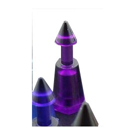 Mini post 1" Violet 03-8044-18