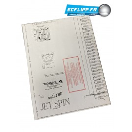 Plans schematique Jet Spin Gottlieb