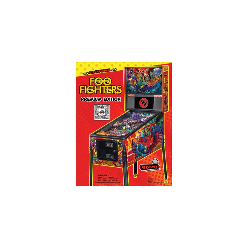 Rubber set for Foo Fighters premium/LE STERN Pinball