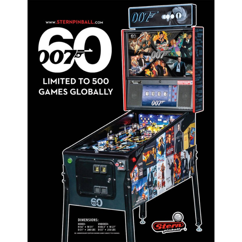 Kit caoutchoucs 007 60th anniversaire Stern