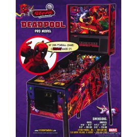 Rubber kit for Dead pool Pro STERN Pinball
