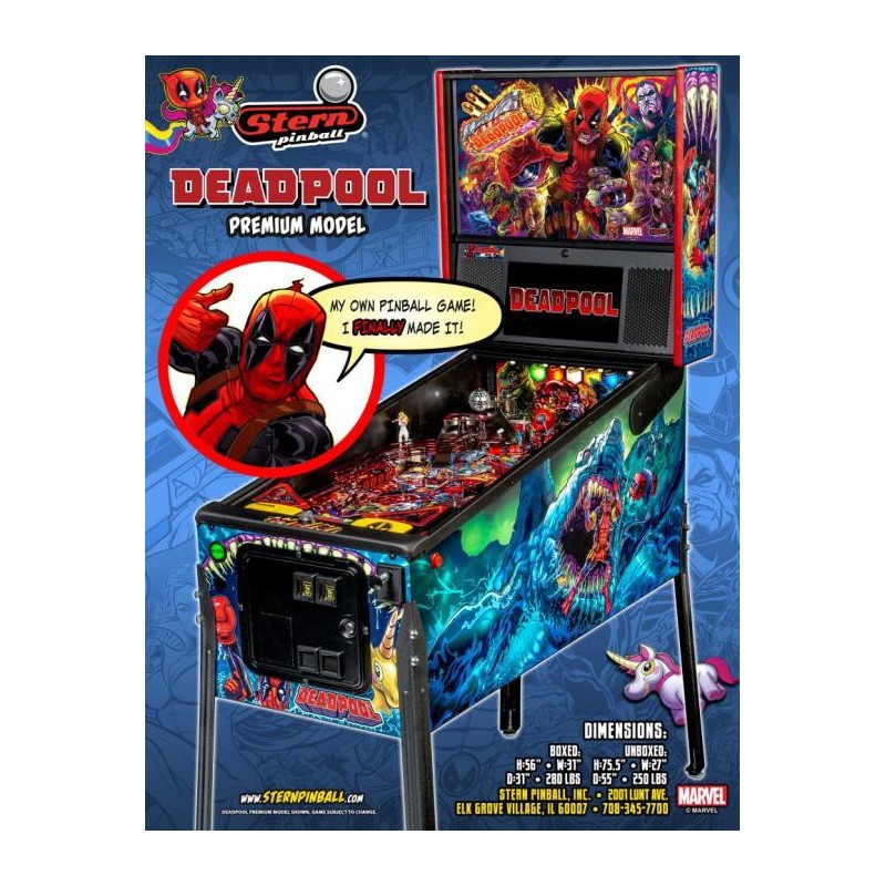 Kit caoutchoucs Dead pool Premium/LE Stern