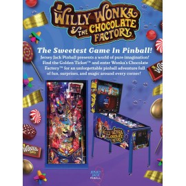 Kit caoutchoucs silicone Willy Wonka Jersey Jack Pinball