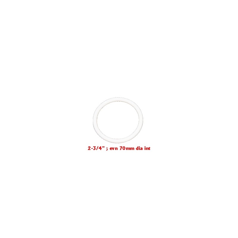 caoutchouc 2-3/4" Blanc 545-5025-20