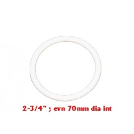 2-3/4 "  silicone blanc