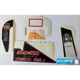 Set décals / stickers SHAQ ATTAQ partiel DL743