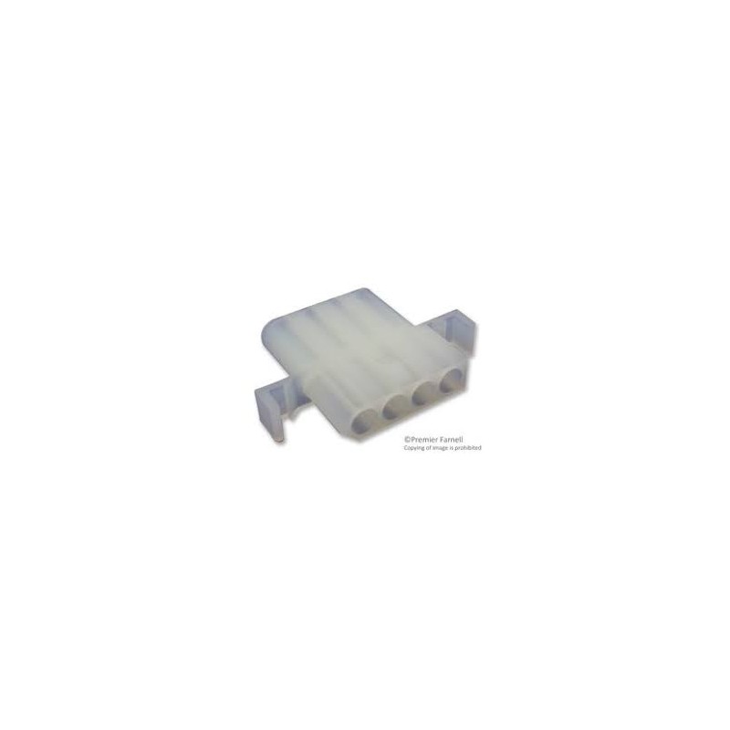Receptacle Molex 0.093'' 4 pins 03-09-1041