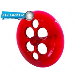 Coupelle de bumper  rouge translucide