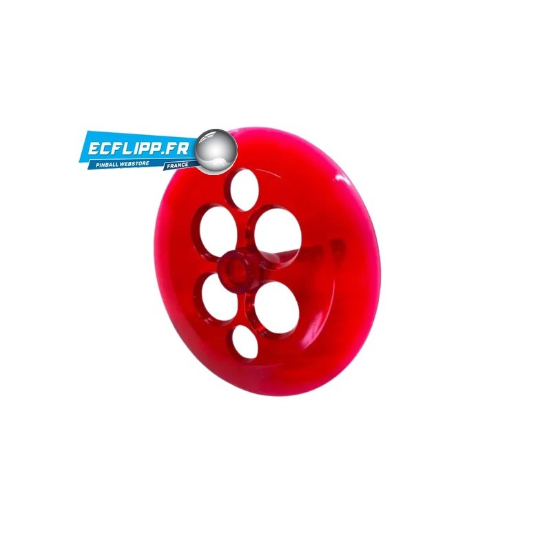 Coupelle de bumper  rouge translucide