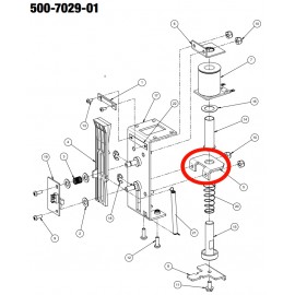 Coil bracket drop target Stern 535-9777-01