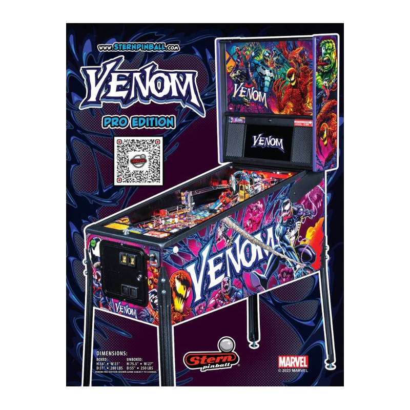 Rubber kit for VENOM Pro STERN Pinball