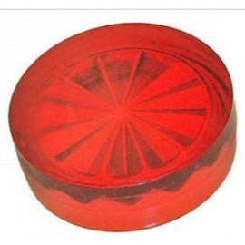 Insert - circle 3/4 inch red starburst 03-7641-9