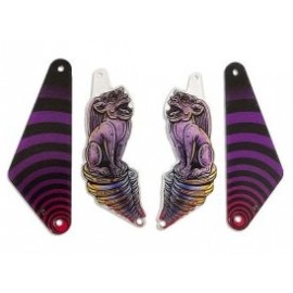 Elvira's House of Horrors Slingshot Plastic Set Stern