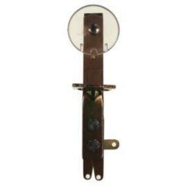 Cible B/W ronde complète incolore