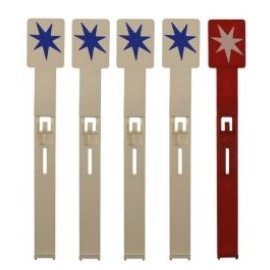 Set de 5 cibles tombantes Solar Ride originales Gottlieb