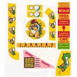 Décals set DL733 Super Mario Bros Gottlieb