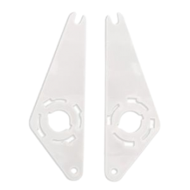Plastiques slingshots transparents pour dôme flash Terminator 3 stern