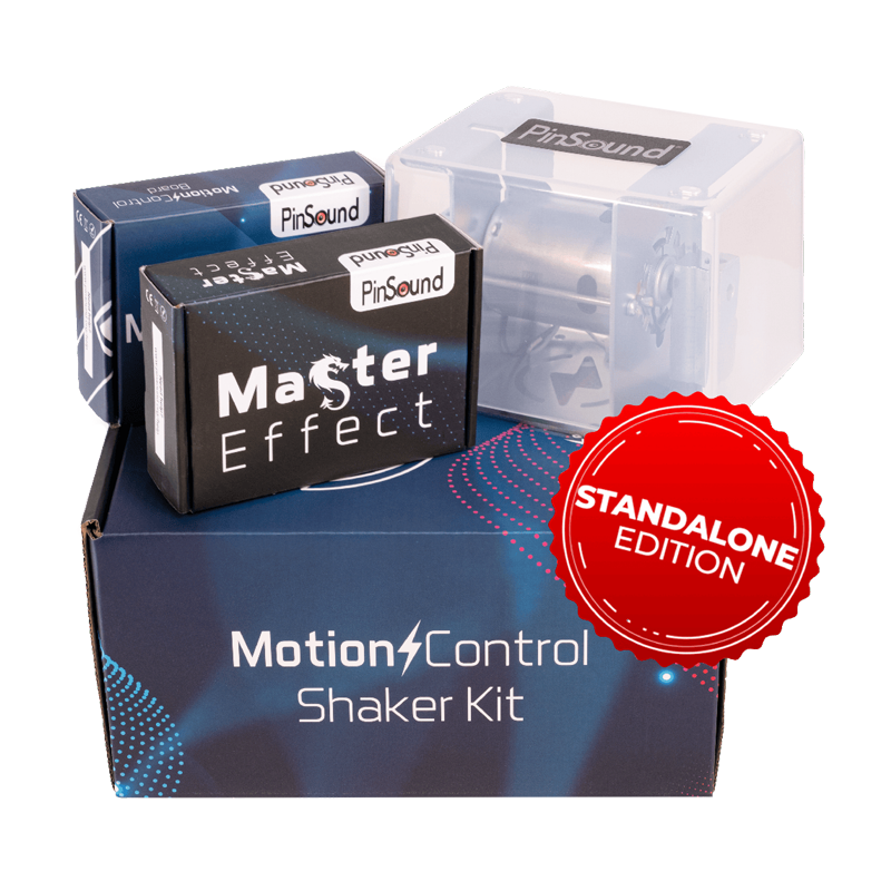 Kit Shaker Motion Control Standalone Edition Pinsound pour WPC