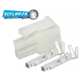 Connecteur mini-fit molex 2 voies