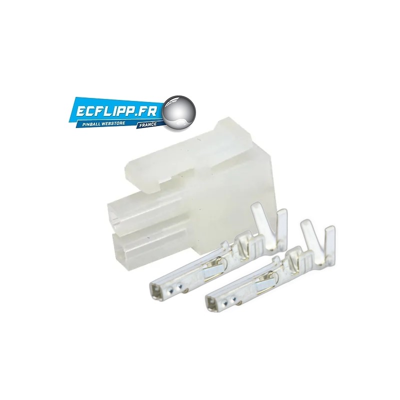Connecteur mini-fit molex 2 voies