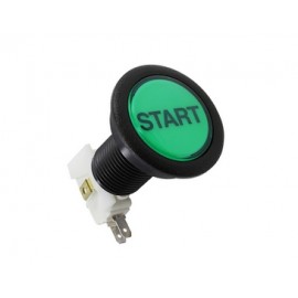 1.5" Start button Green