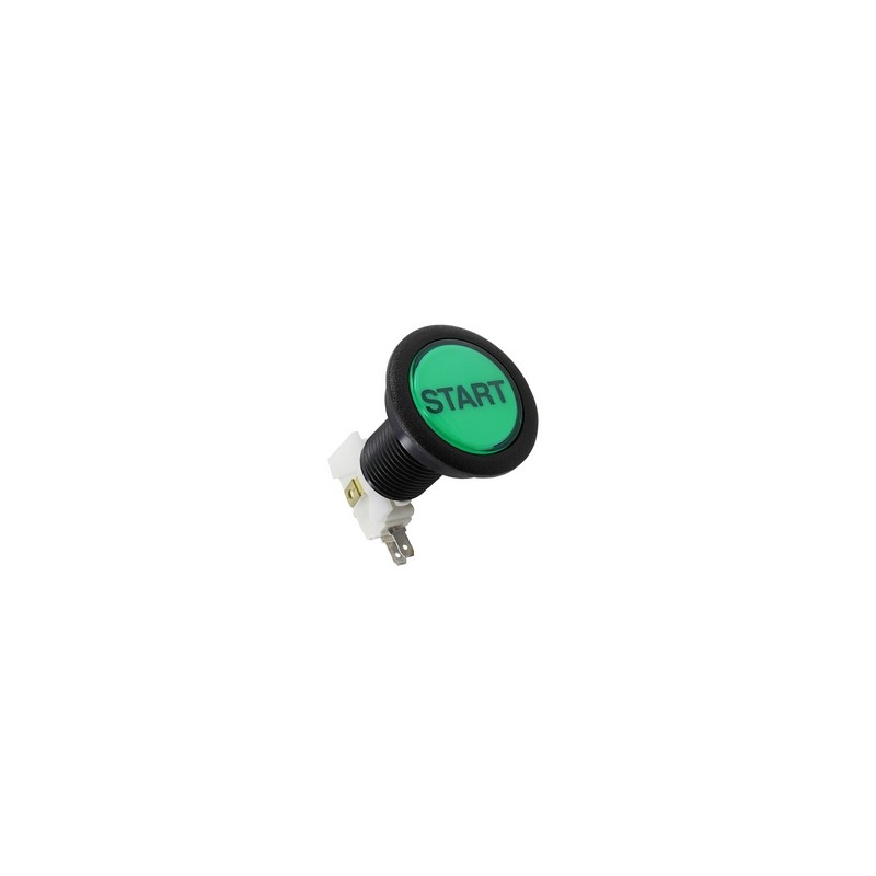 1.5" Start button Green