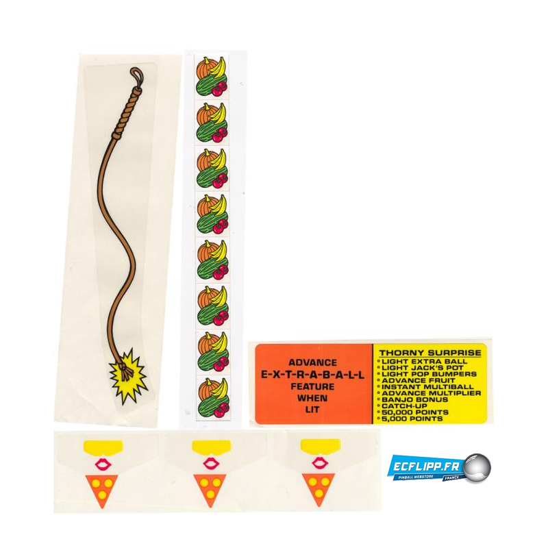 Décals set DL729 Cactus Jack's Gottlieb