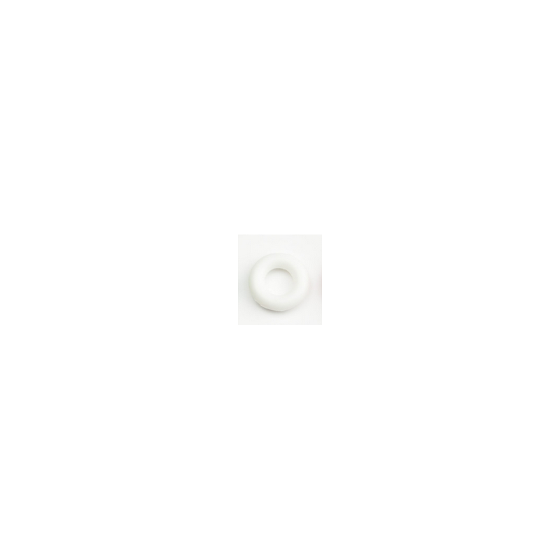 Silicone 3/8" ID  white rubber