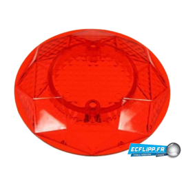 Chapeau de bumper 550-5057-02 rouge trans Sega/Data East/Stern