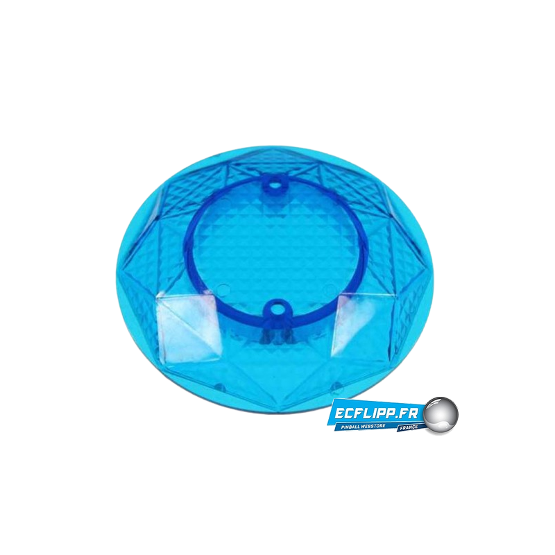 Chapeau de bumper 550-5057-05 bleu trans Sega/Data East/Stern