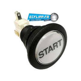 Bouton Start 1.5" Blanc