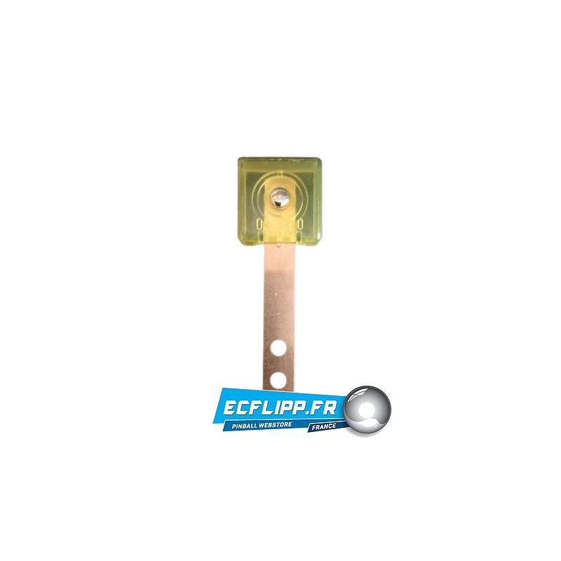 square target  3D clear yellow