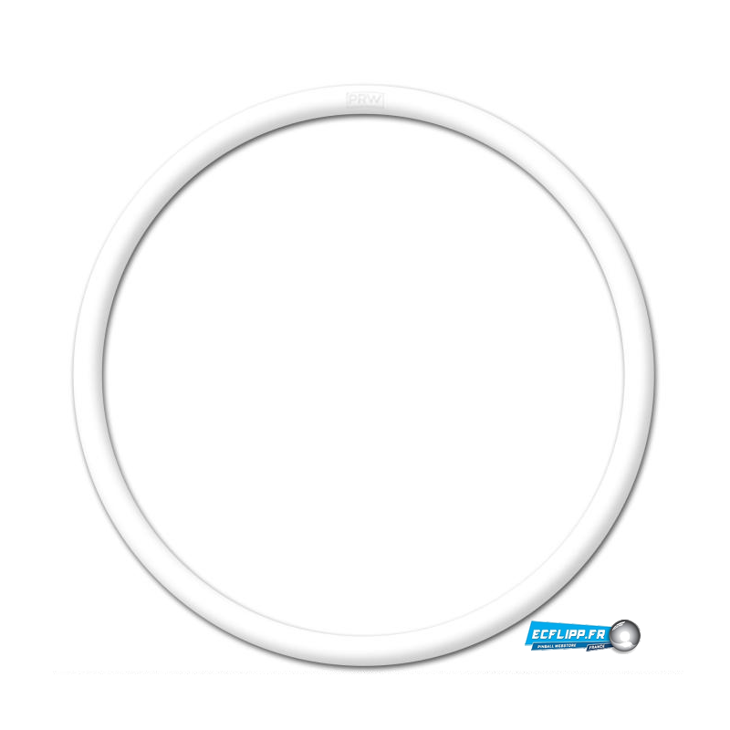 3-1/2"  silicone blanc