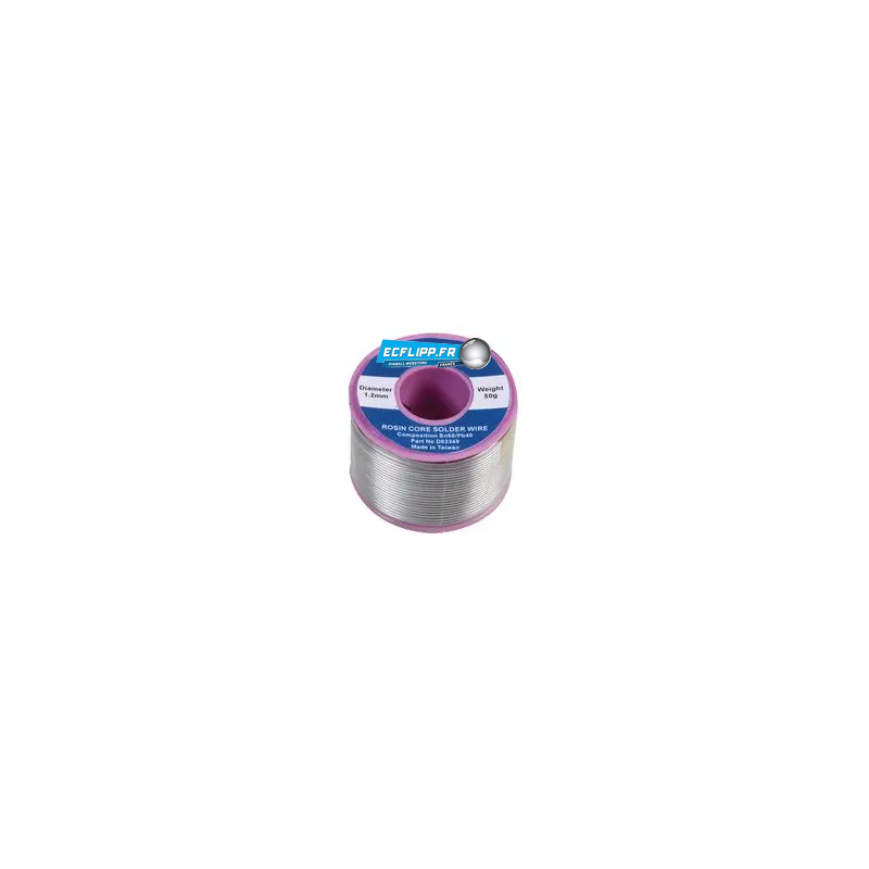Rouleau de soudure 0.7mm 60/40 (50g) etain