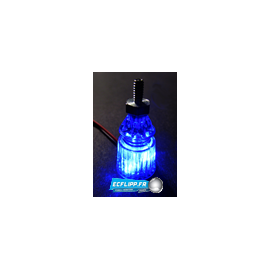 Led de star post bleue