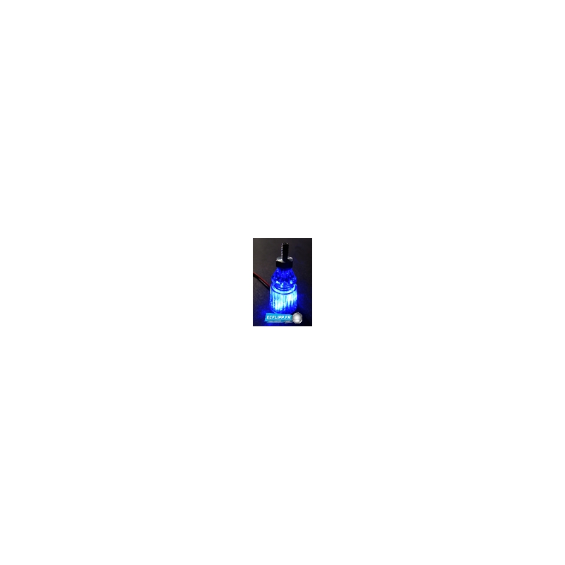 Led de star post bleue