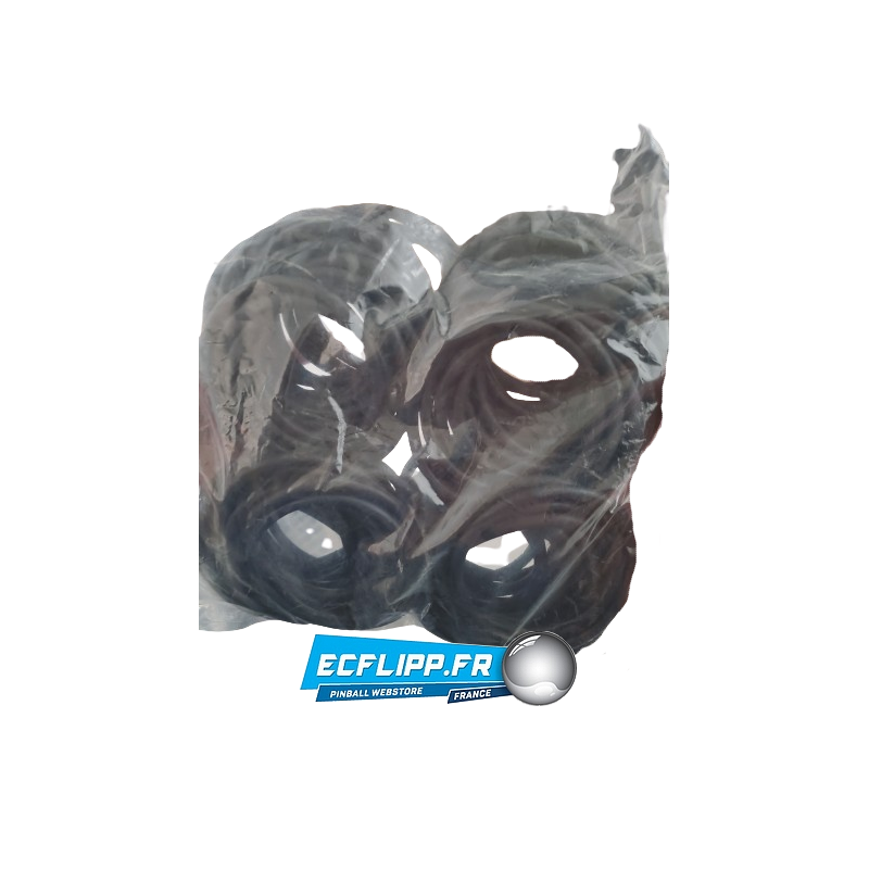 Caoutchouc  4-1/2" noir 23-6694-14