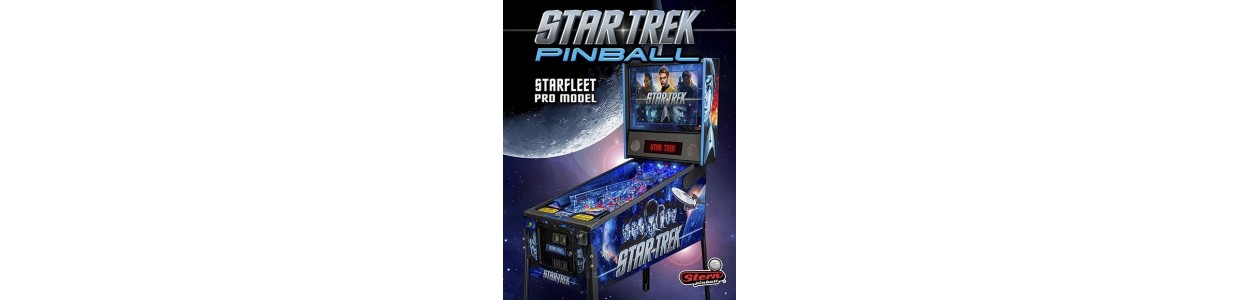 Stickers Star Trek Pour Flipper (pincab) – Décoratif – Neuf – Fabriqué En France